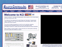 Tablet Screenshot of kelleyscontrols.com